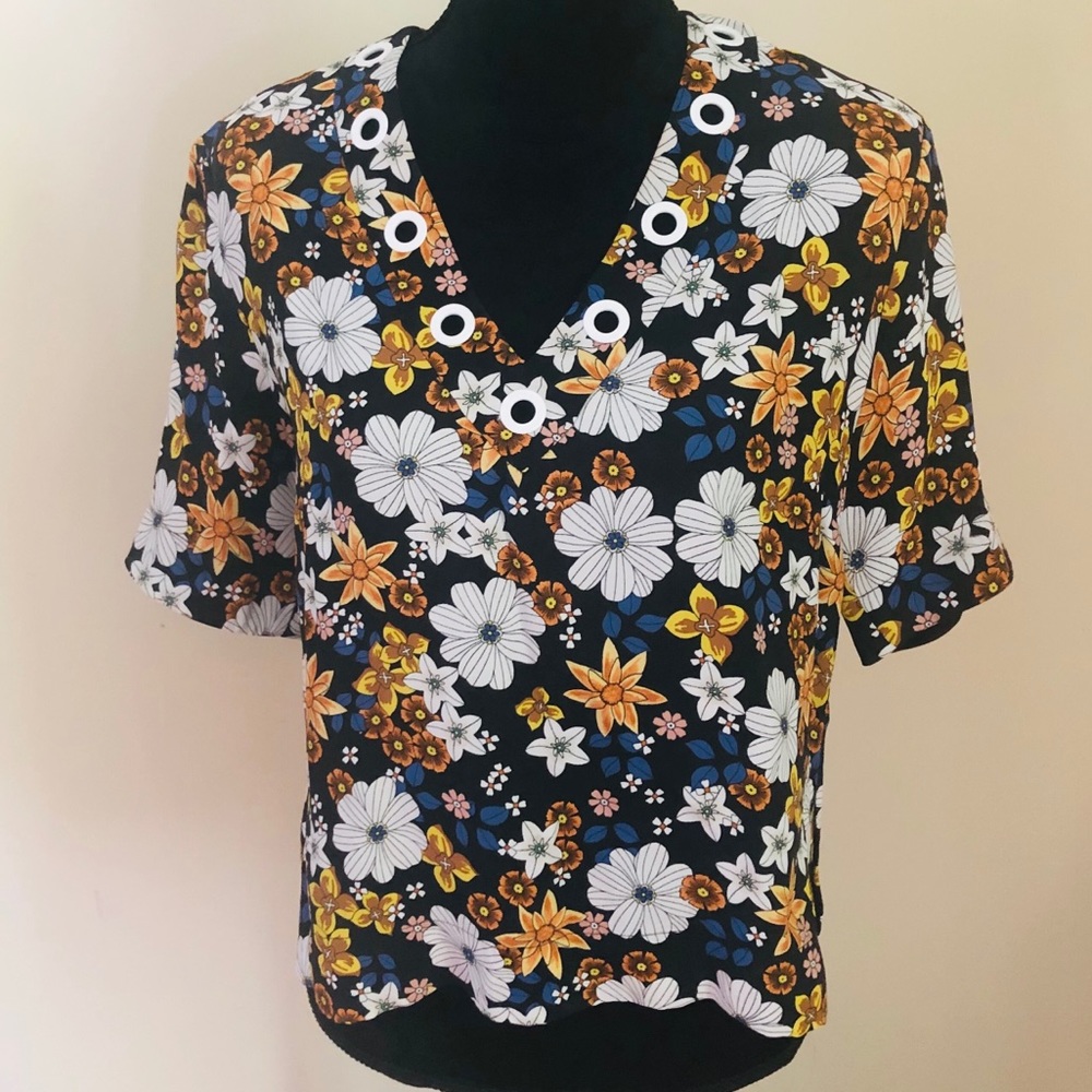 Authentic Sandro Paris Blouse - Picture 1 of 9